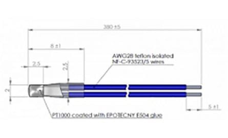 PT100/1000 insertion bobinage – ZP121X380 TEC