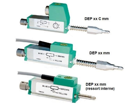 Potentiometric probe type DEP