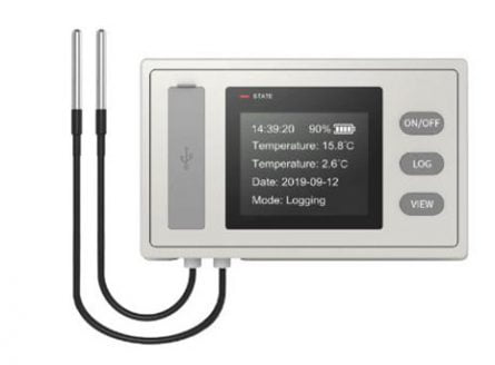 Temperature, humidity and GPS position logger – TRHU GPRS