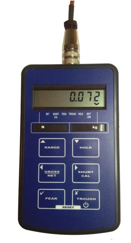 Portable display for strain gauge sensors – PN FO series