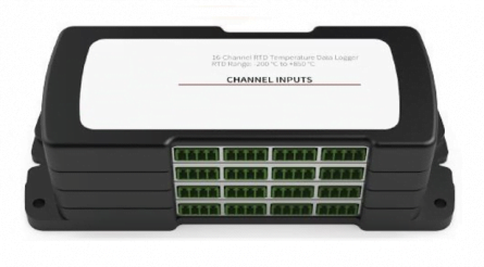 4, 8, 12 and 16-CHANNEL RTD TEMPERATURE DATA LOGGER